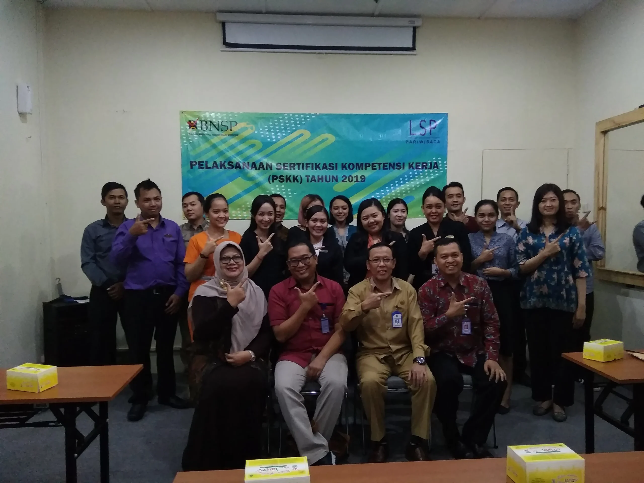 Kegiatan Sertifikasi Program Pelaksanaan Sertifikasi Kompetensi Kerja (PSKK) Tahun 2019