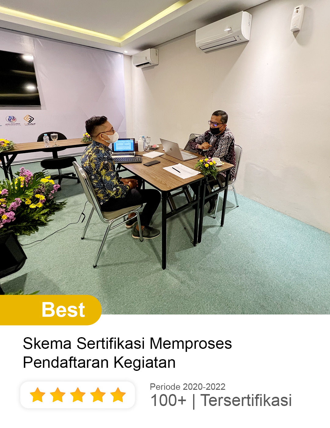 sertifikasi Memproses Pendaftaran Kegiatan
