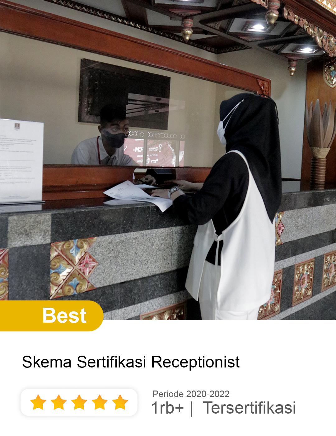 skema sertifikasi receptionist