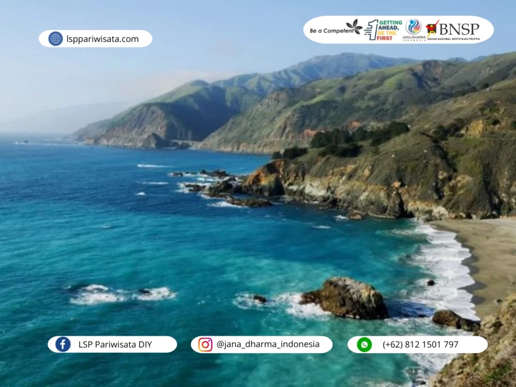 gunung dan pantai sebagai salah satu dari jenis ekowisata yang ada