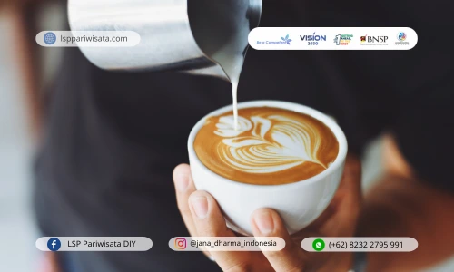 cara membuat latte art