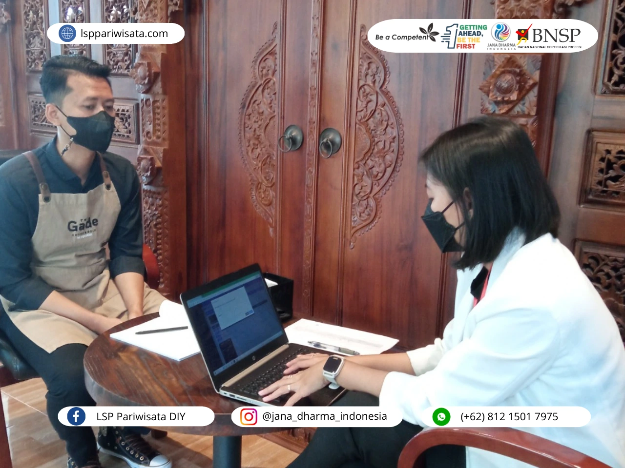 pengelolaan bahan baku oleh seorang barista