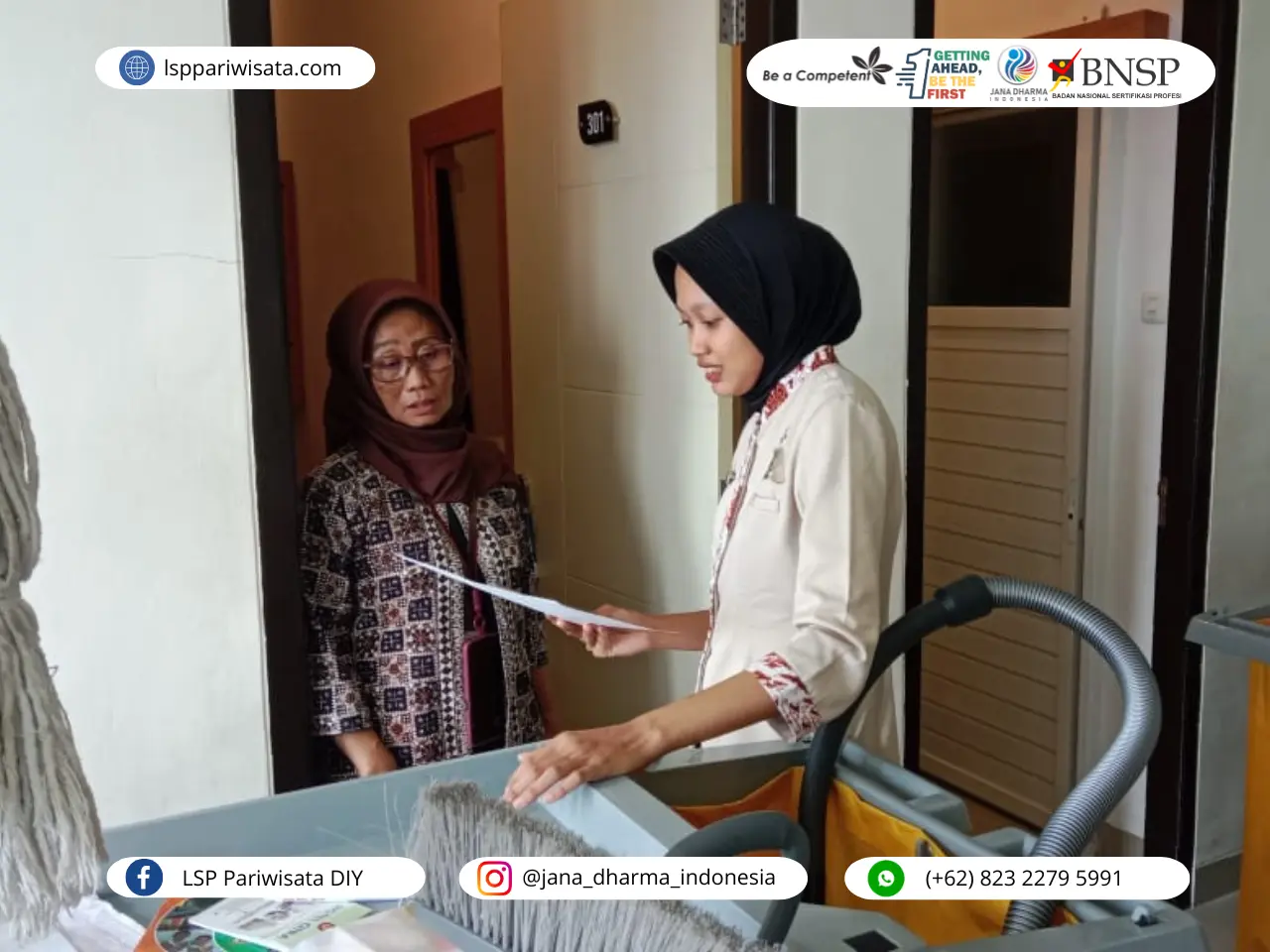 Perbedaan public area cleaner bersertifikat dan tidak bersertifikat
