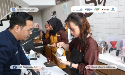 Mengikuti Ujian Sertifikasi Barista dengan Percaya Diri