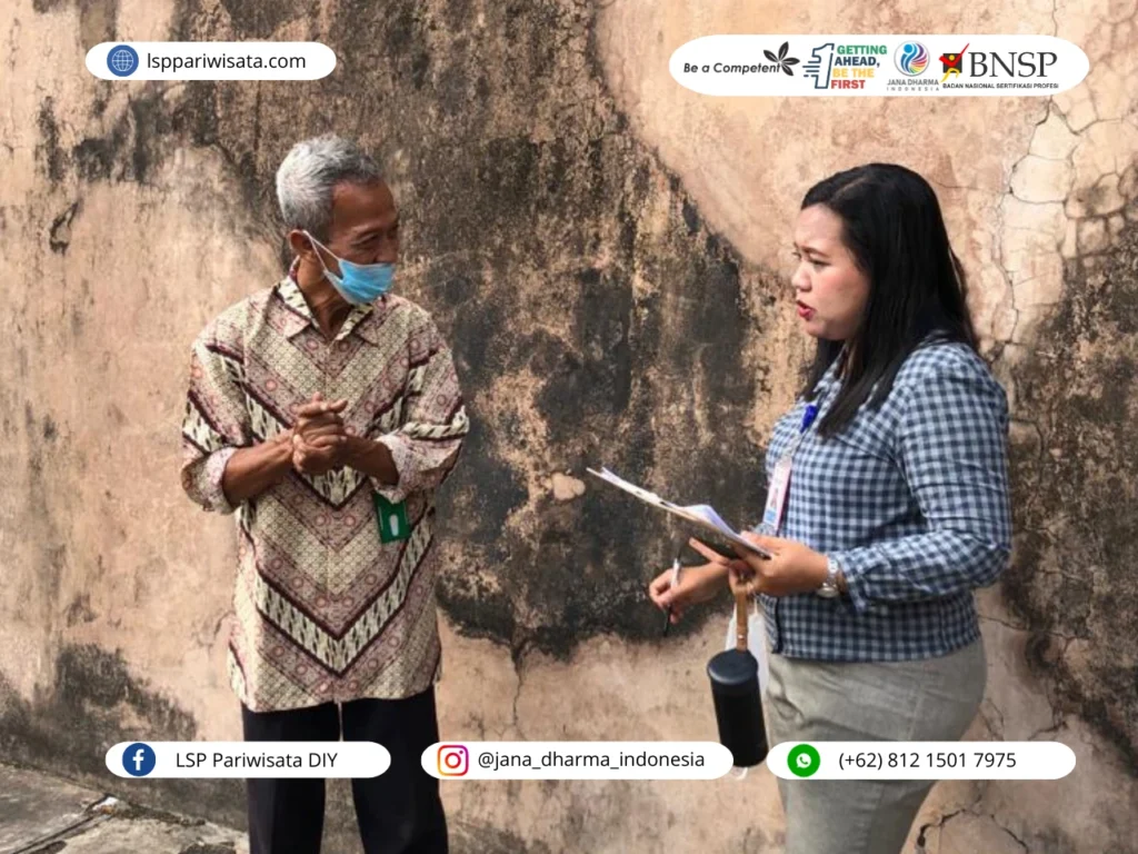 Penilaian keahlian budaya dan bahasa dalam Sertifikasi Tour Guide