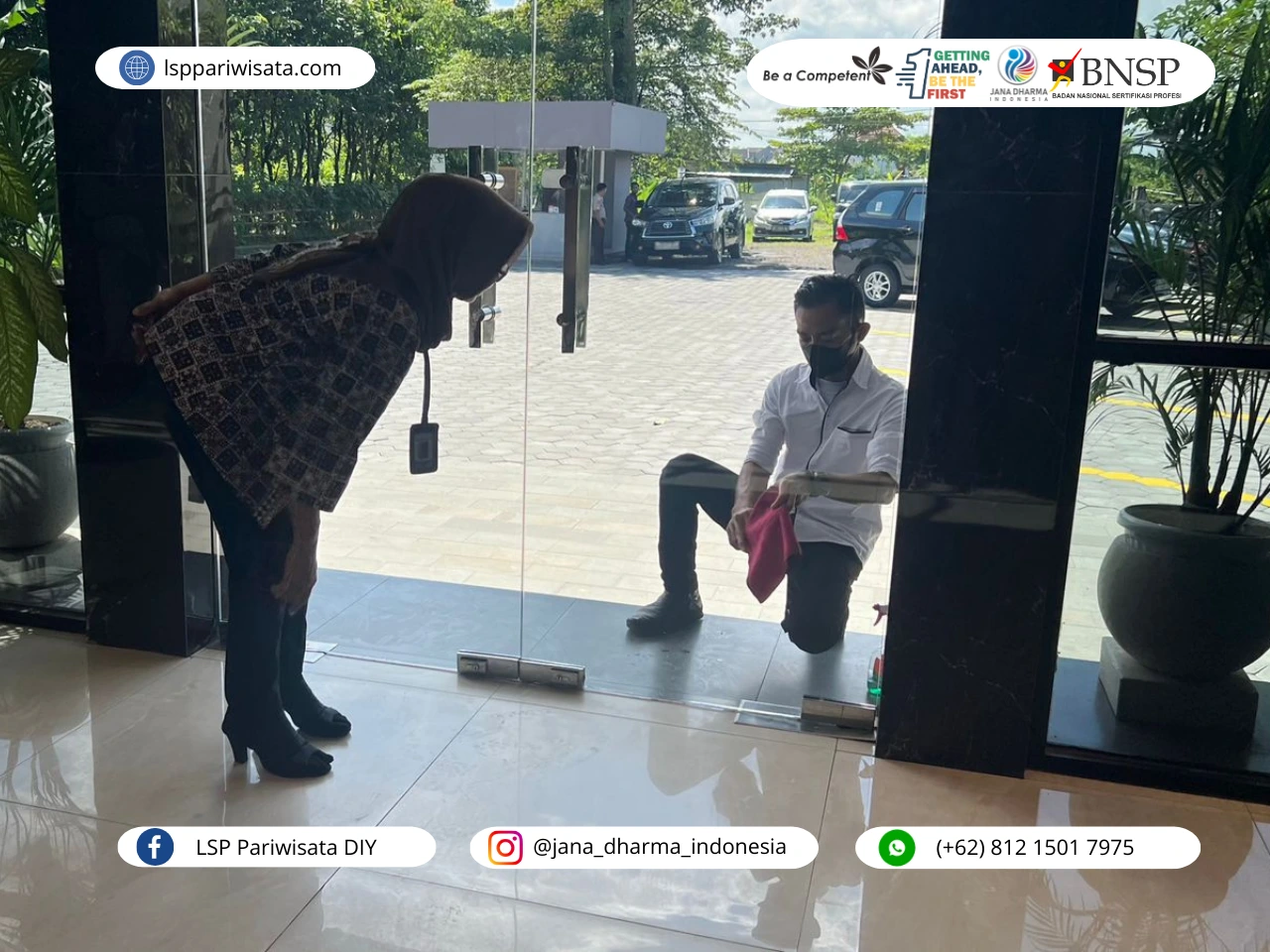 strategi meningkatkan efisiensi kerja sebagai Public Area Cleaner