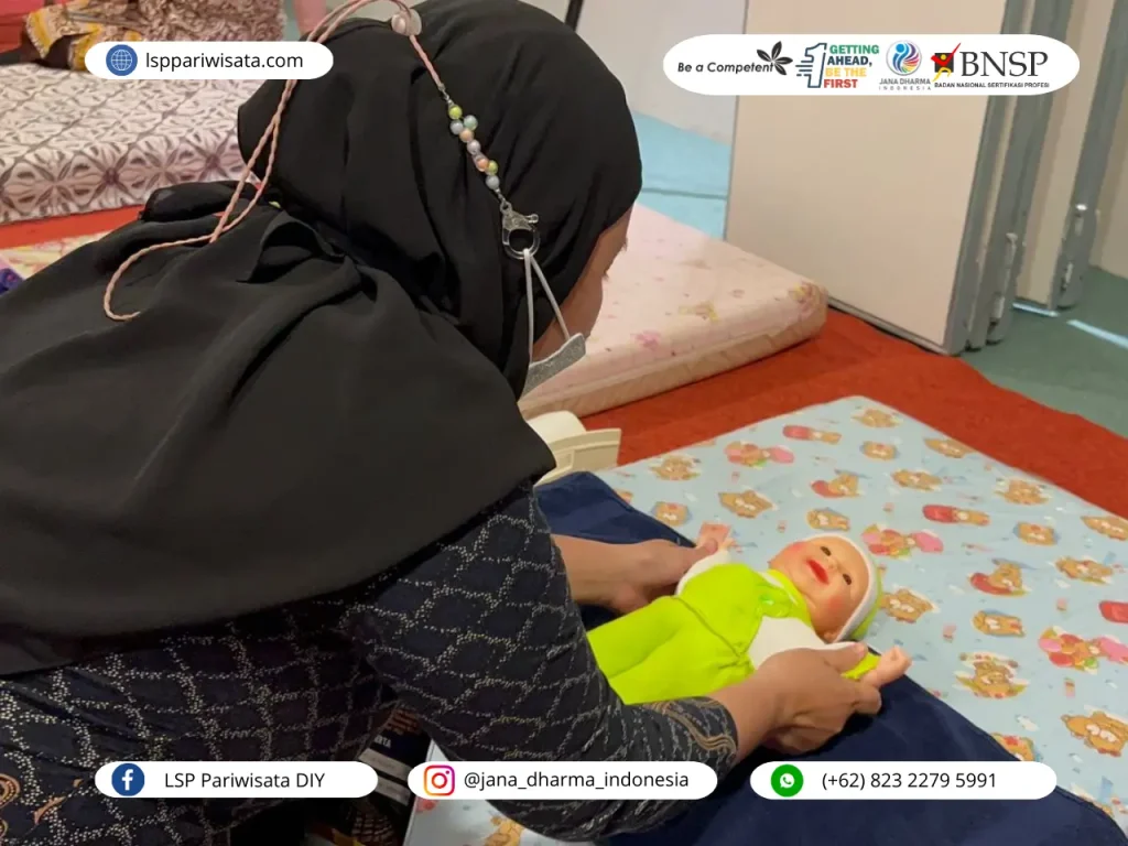 Prosedur dalam Pemijatan SPA Bayi Dibawah 5 Bulan oleh Terapis SPA Bersertifikat