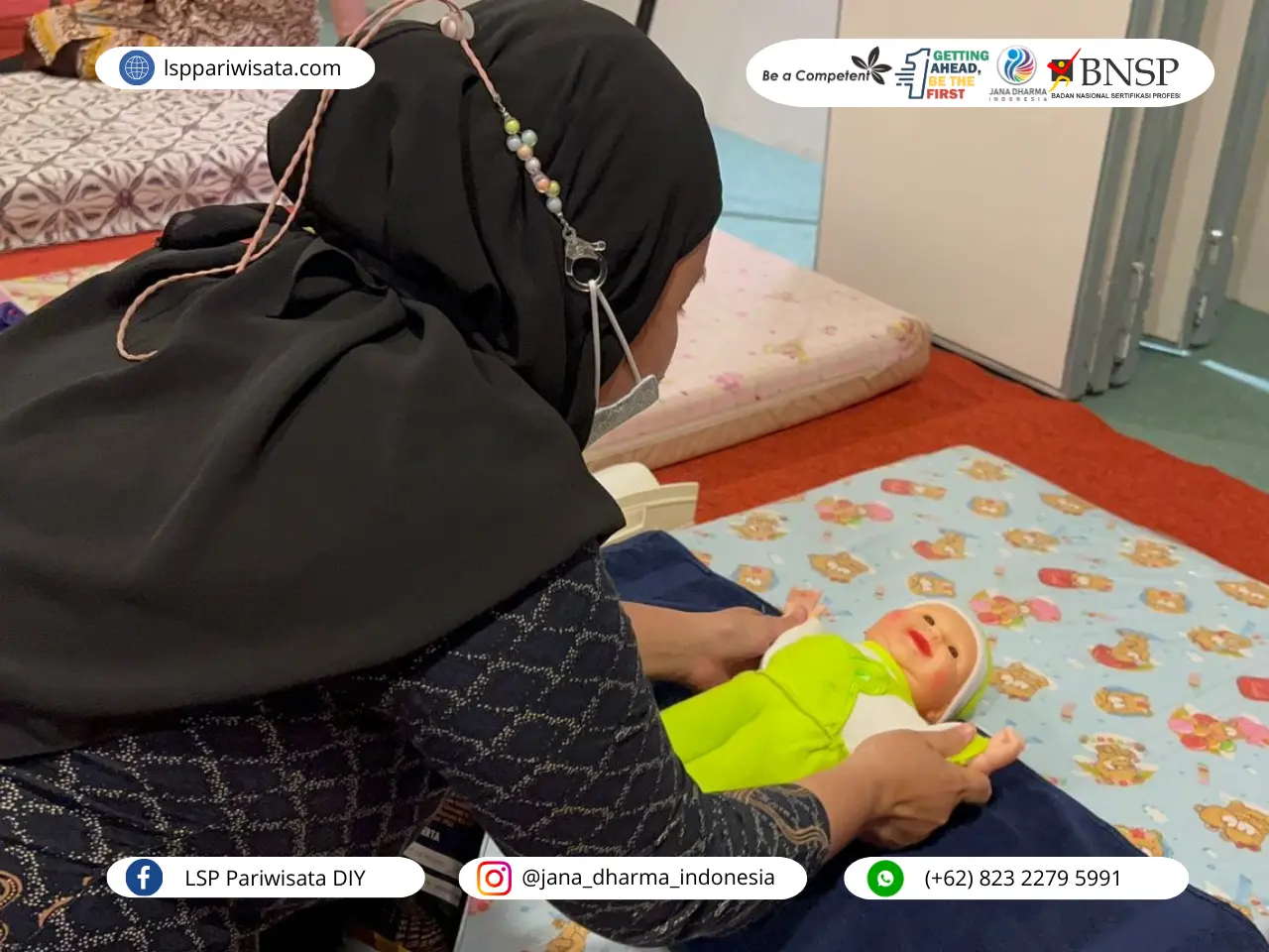 Prosedur dalam Pemijatan SPA Bayi Dibawah 5 Bulan oleh Terapis SPA Bersertifikat