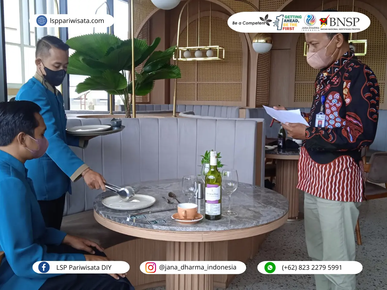 Manfaat Sertifikasi Waiter