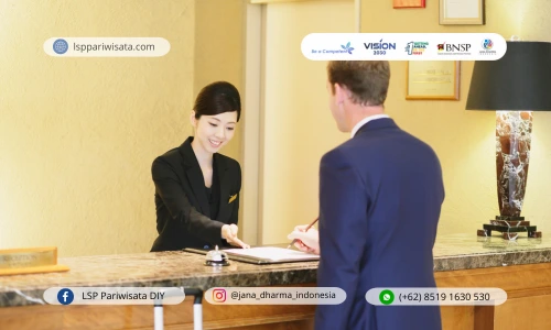 Syarat Mudah, Biaya Murah: Ambil Sertifikasi Resepsionis Sekarang!