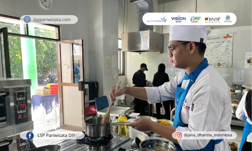 Jasa sertifikasi chef/koki/juru masak BNSP untuk jadi chef profesional