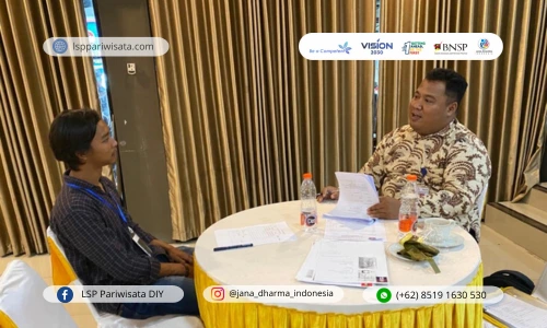 Sertifikasi Bidang Front Office terbaik di yogyakarta