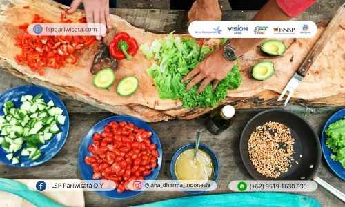 lembaga sertifikasi pariwisata terpercaya untuk sertifikasi chef terbaik dari LSP Pariwisata JDi