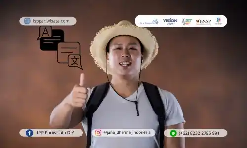 ai belajar bahasa inggris untuk tour leader