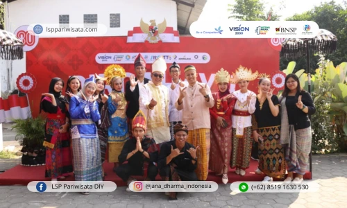 upacara 17 agustus 2025 lsp pariwisata jana dharma indonesia