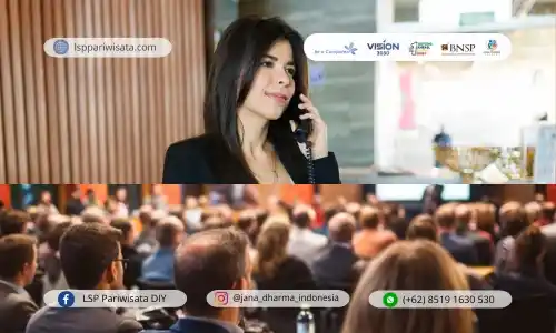 resepsionis konferensi