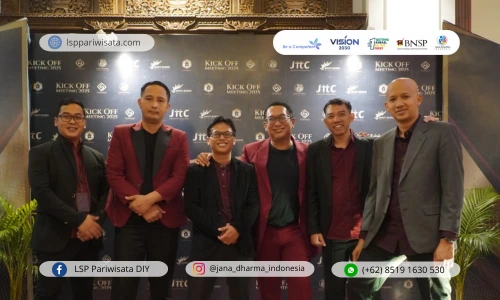 LSP Jana Dharma Indonesia adalah lembaga sertifikasi pariwisata terbaik di indonesia dengan banyak pilihan skema untuk tingkatkan karir dan gaji