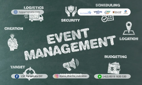 Sertifikasi Koordinator Logistik Acara LSPP JDI bantu tingkatkan gajimu sebagai pekerja event dan MICE