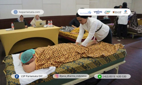 SDM Profesi Kecantikan Wajib Sertifikasi SPA Therapist BNSP