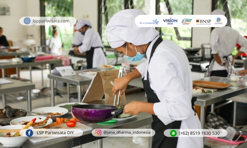 sertifikasi chef dan pengolahan masakan indonesia murah resmi BNSP untuk syarat chef dapur makan bergizi gratis MBG