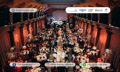 Sertifikasi Floor Event Coordinator terbaik dari LSP Pariwisata JDI untuk karir event dan MICE bergaji besar