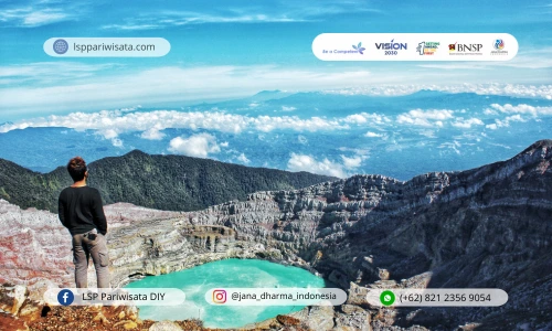 Sertifikasi Pemandu Geowista Lokal Terbaik dari LSPP Jana Dharma Indonesia, Jogja, Jateng, Jakarta, Surabaya