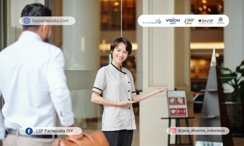 Sertifikasi Greeter (Penyambut Tamu) dengan Sertifikat Resmi BNSP